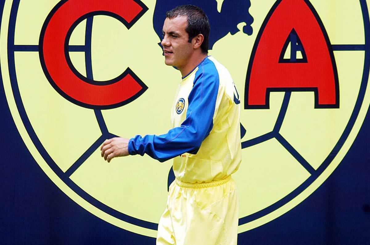 Cuauhtémoc Blanco. El eterno '10' Azulcrema hizo un total de ocho goles