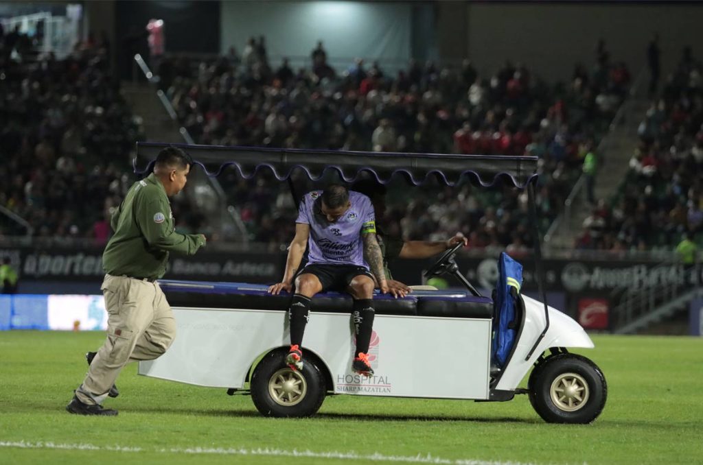 Mazatlán, víctima de ligamento cruzado