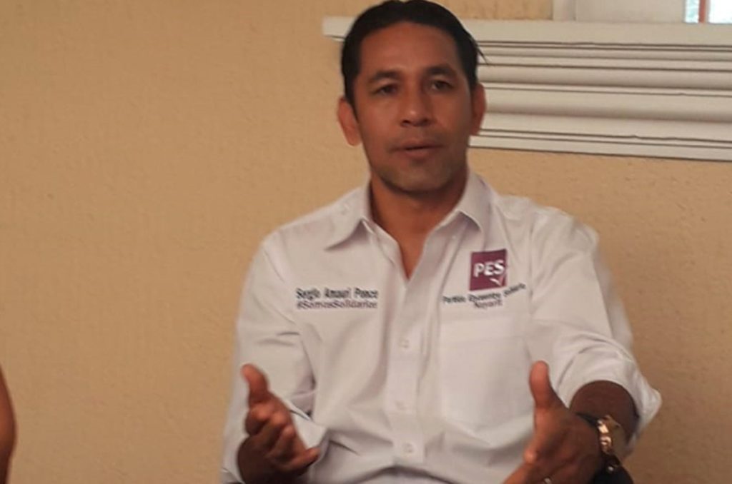 Sergio Amaury Ponce en su etapa como político