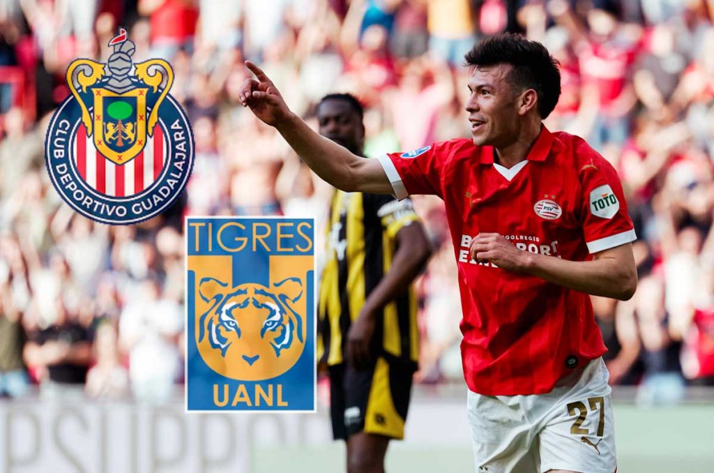 Chivas y Tigres tienen en la mira a Chucky Lozano