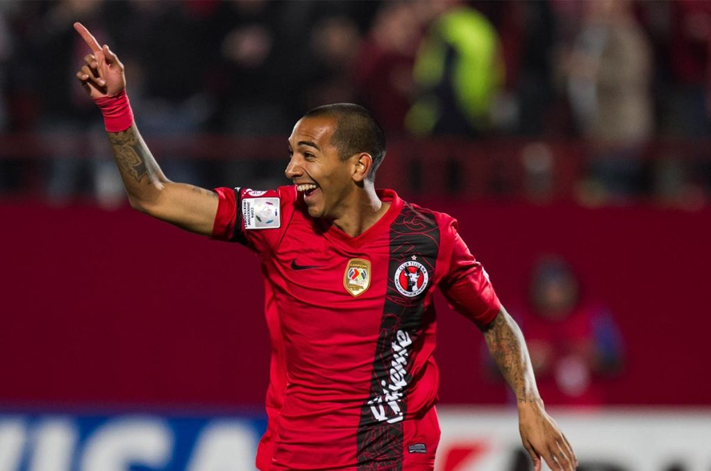 Gringo Castillo en su paso con los Xolos de Tijuana