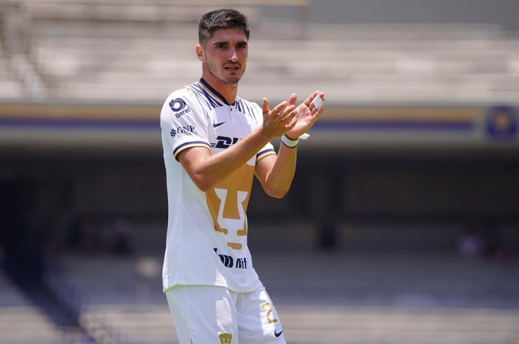 Gustavo del Prete quedó a deber con los Pumas de la UNAM