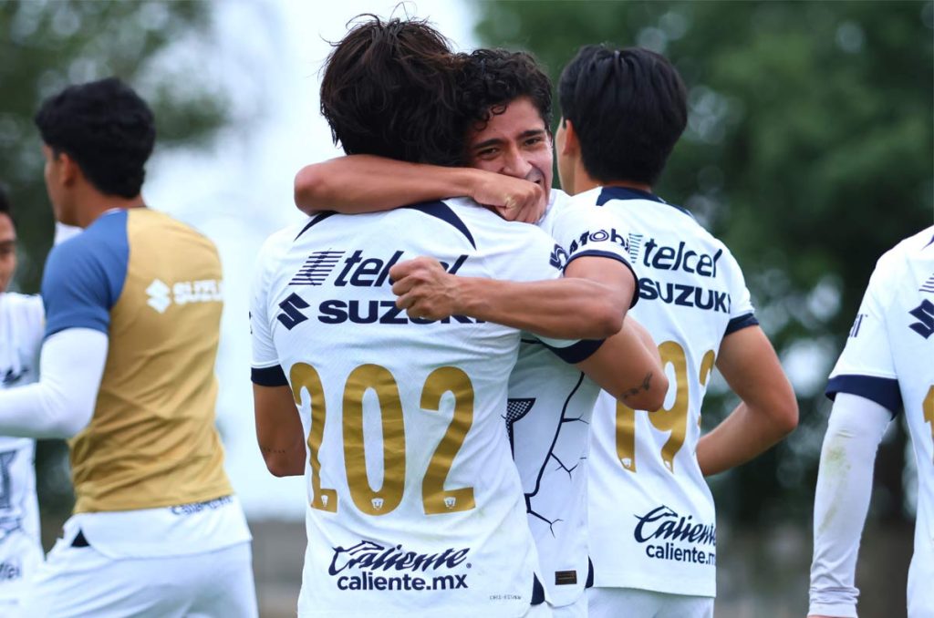 Pumas Sub-23 está demostrando un nivel digno de la primera división