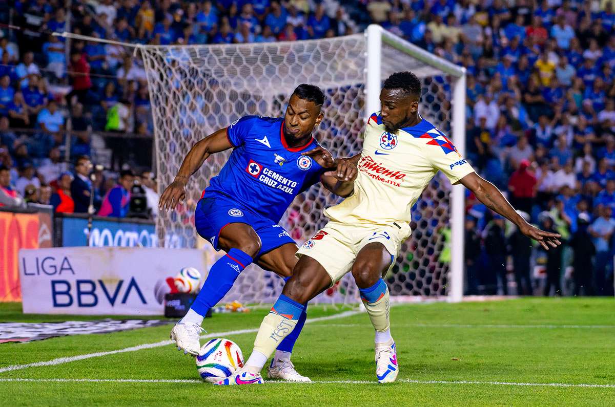 Cruz Azul vs América: El 33 de Quiñones iguala la cábala en la final de ida