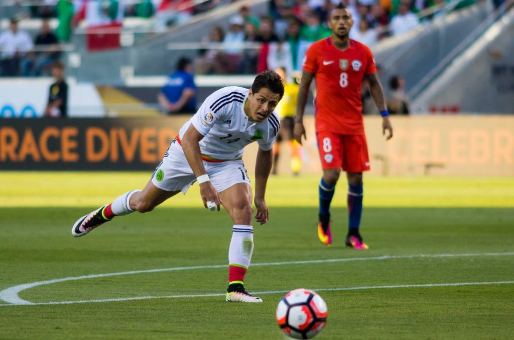 Chicharito y la Selección Mexicana vivieron un auténtico calvario vs Chile en 2016