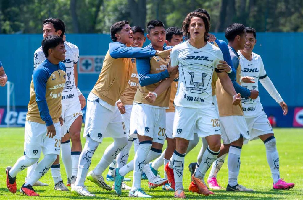 Cantera de Pumas empuja por oportunidad en el Apertura 2024