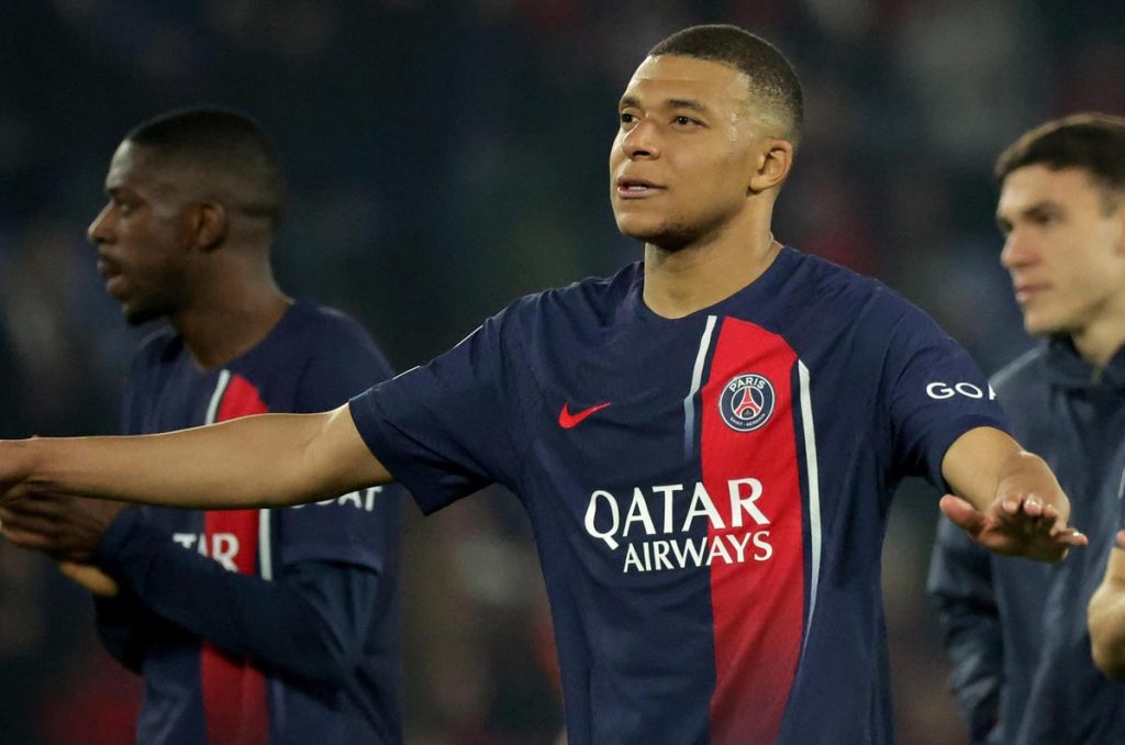 Kylian Mbappé se despidió del Paris Saint-Germain