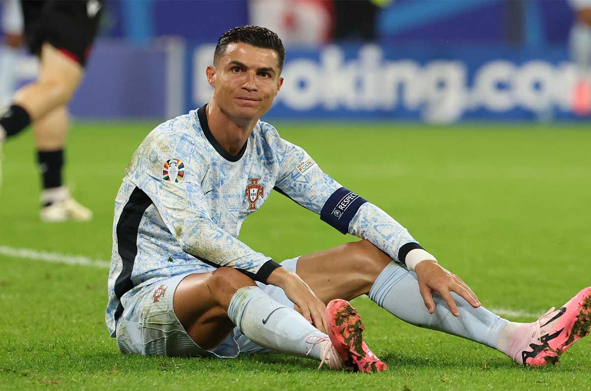 Cristiano Ronaldo en lamento