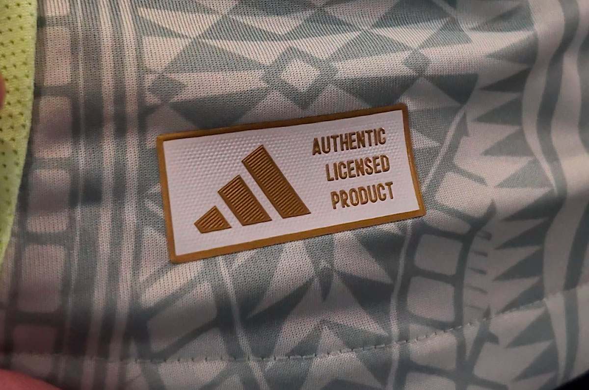 sello de autenticidad adidas selección mexicana