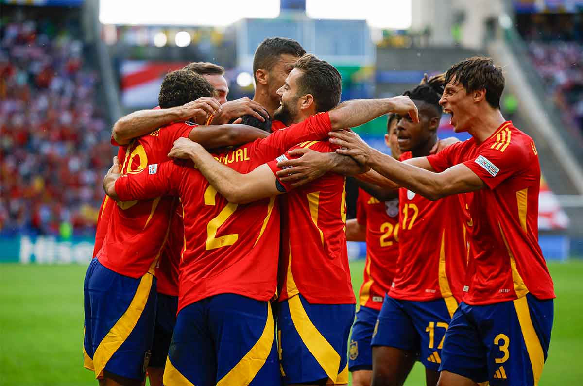 España golea a Croacia en su debut en la Eurocopa 2024