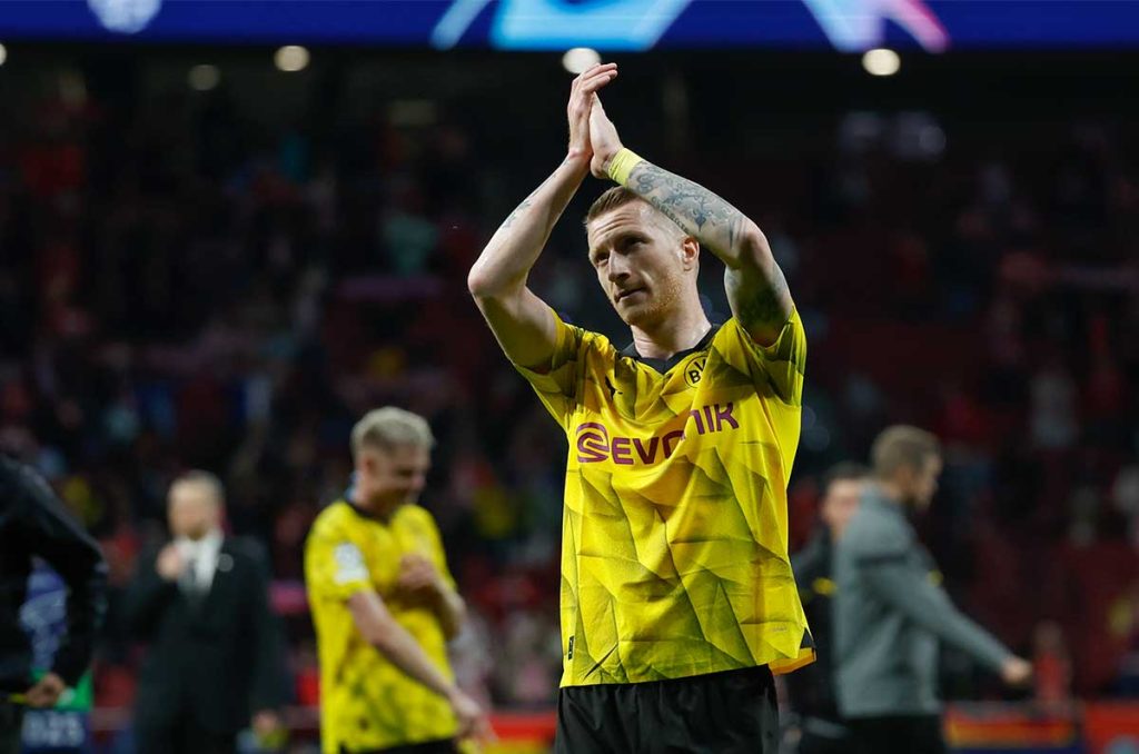Marco Reus y un amor por el Dortmund que no pudo capitalizar en títulos 0