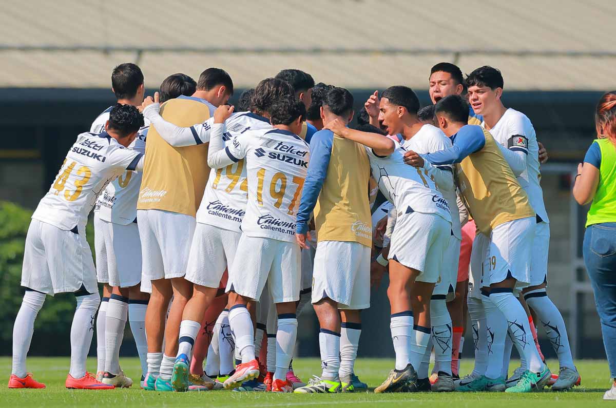 Pumas hace limpia en la Sub-23 este Apertura 2024