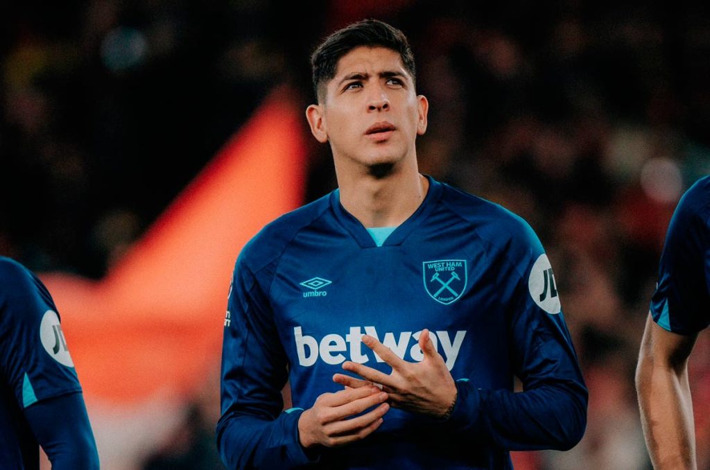 Edson Álvarez puede salir del West Ham United por un precio elevado