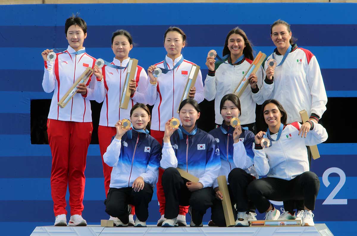 Equipos de México, Corea y China