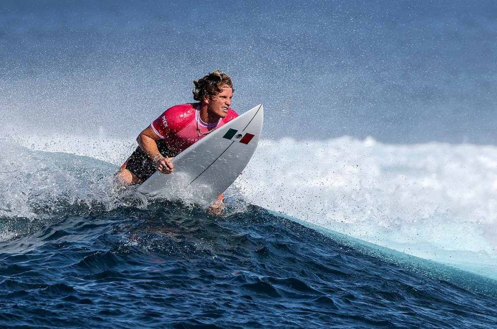 Alan Cleland, eliminado en surf de París 2024 ante el local ¿qué pasó?