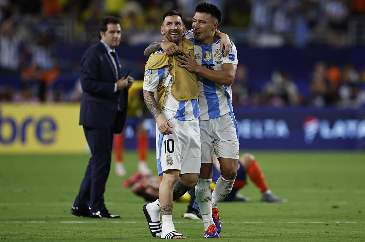 Con Messi lesionado, Argentina se convierte en bicampeón de la Copa América