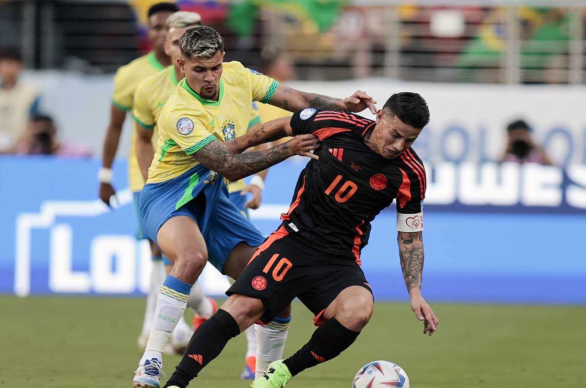 Brasil no supera a Colombia y se verá las caras con Uruguay en la Copa América