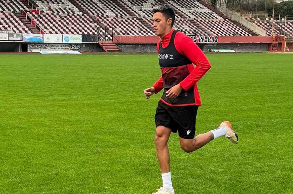 Daniel Zamora, uno de los mexicanos en la segunda división de Grecia
