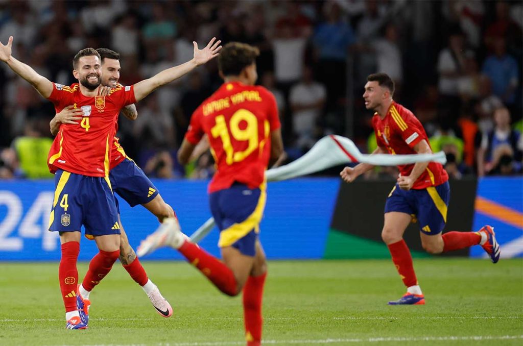 España se impone a Inglaterra y obtiene su cuarto título de Eurocopa 0