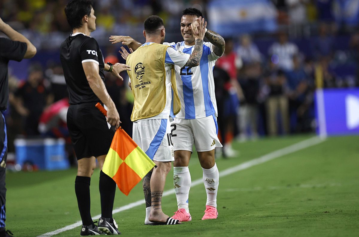 Con Messi lesionado, Argentina se convierte en bicampeón de la Copa América