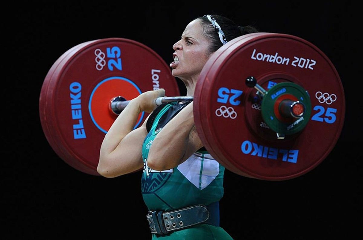 Luz Acosta - Halterofilia - Londres 2012