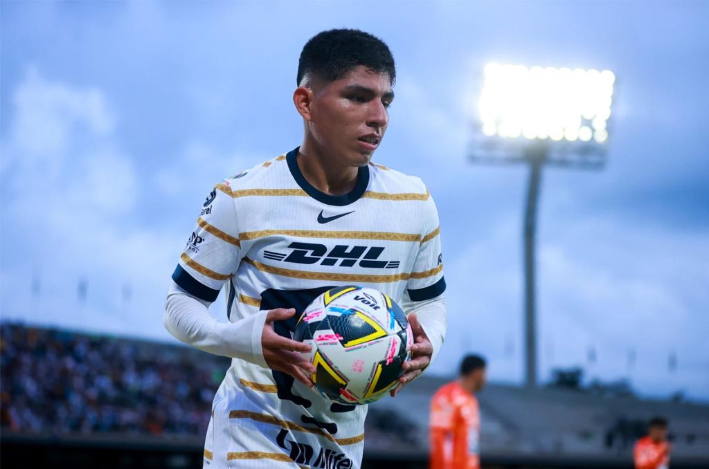 Piero Quispe está llamado a ser el jugador que tome la batuta en los Pumas de la UNAM