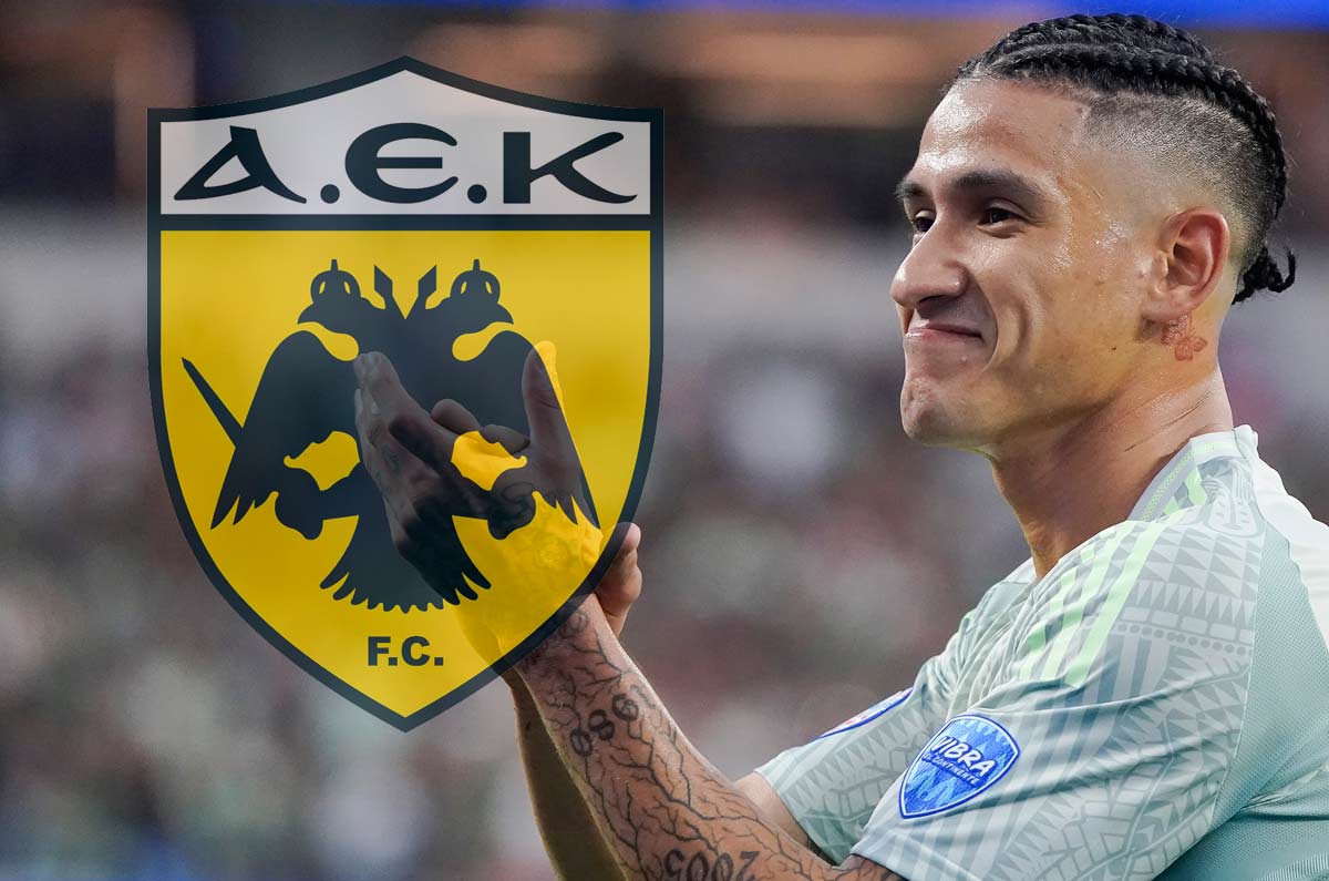 Uriel Antuna acerca su fichaje al AEK de Atenas
