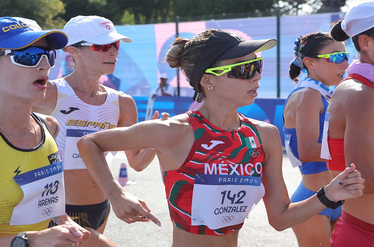 Alegna González, 5ta en caminata, cerca de medalla en París 2024 ‎