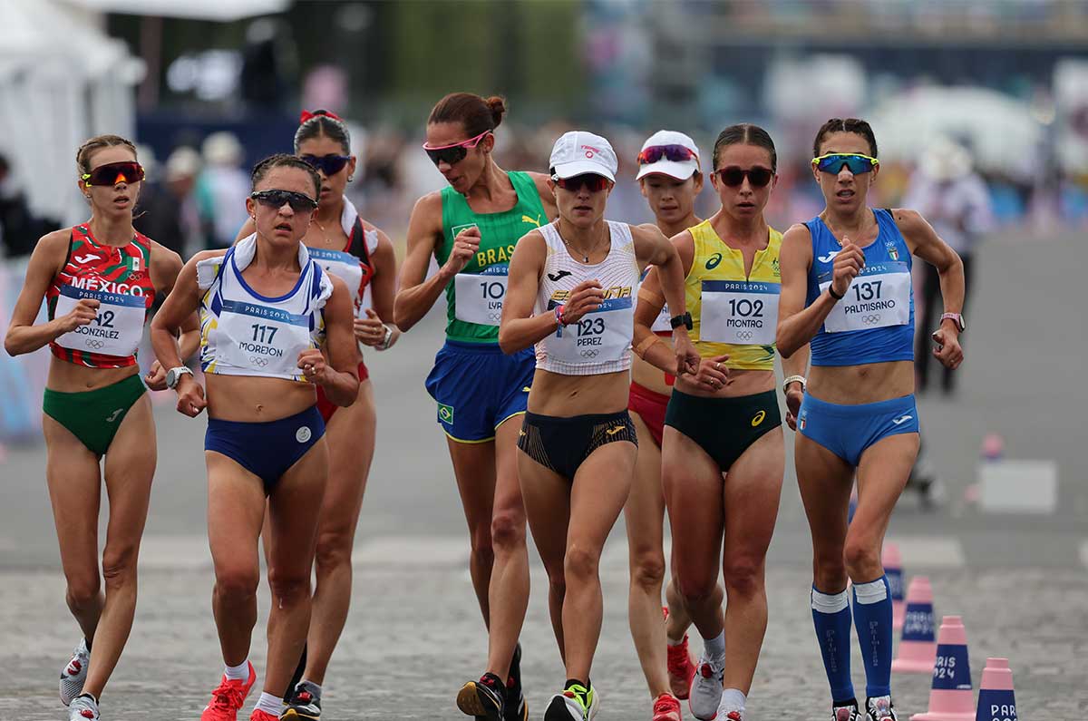 Alegna González rescata a Ever Palma para cerrar 5tos en la caminata mixta de París 2024