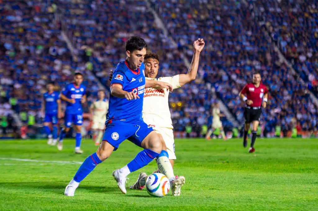 Cruz Azul y América se enfrentan por la Jornada 6 del torneo Apertura 2024 en la Liga MX