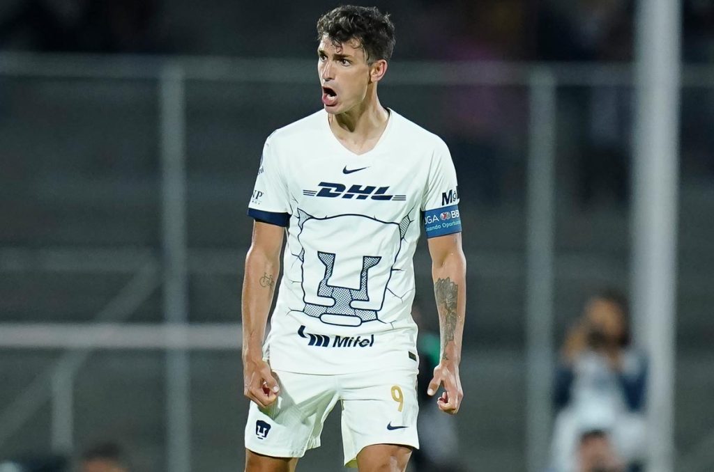 Juan Ignacio Dinenno no olvida a los "poderosísimos" Pumas