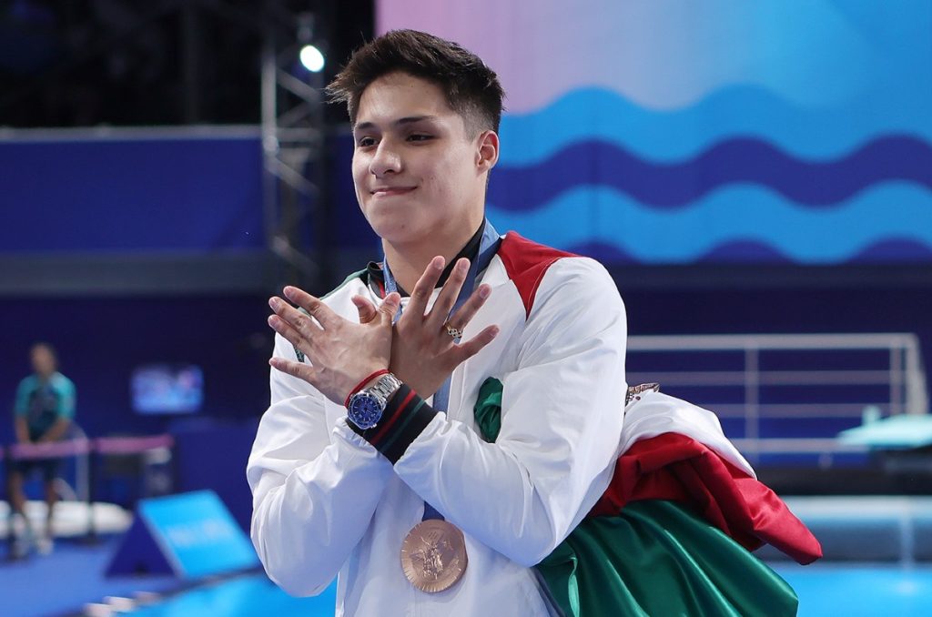 Osmar Olvera y las marcas que alcanzó en París 2024 con sus dos medallas olímpicas