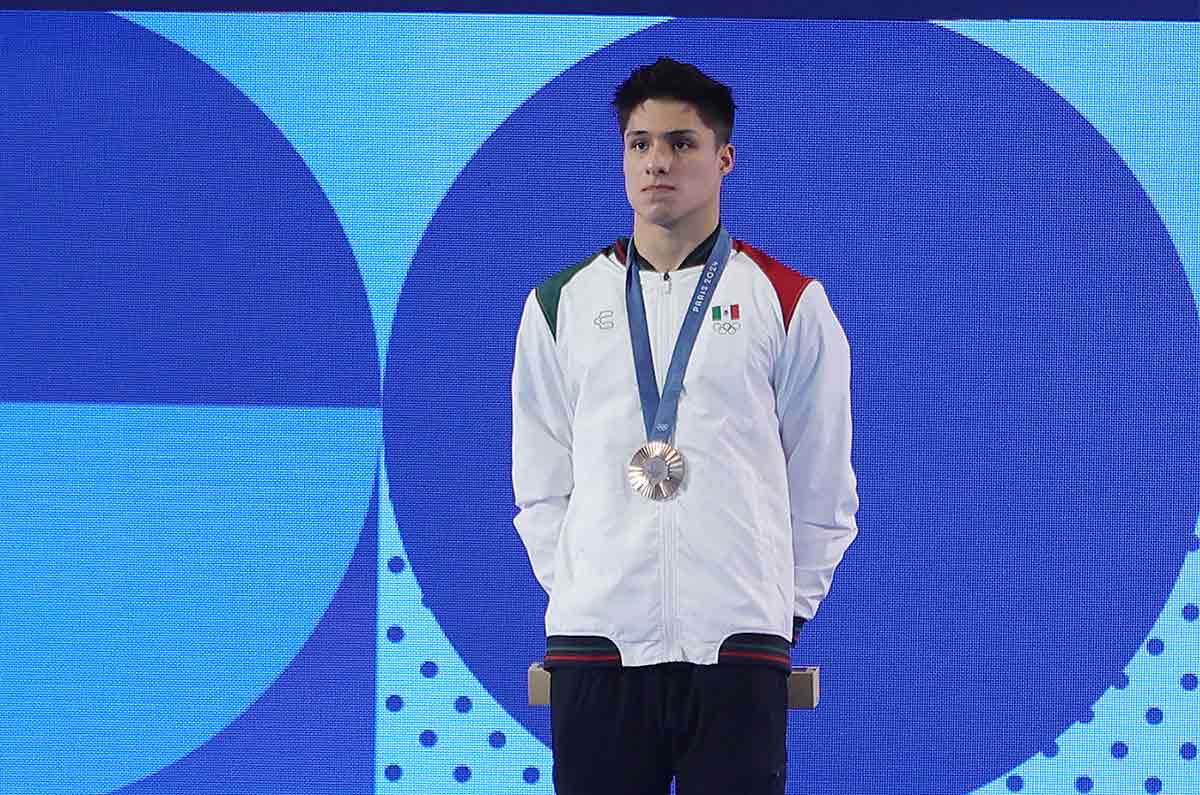 Osmar Olvera, doble medallista en París 2024