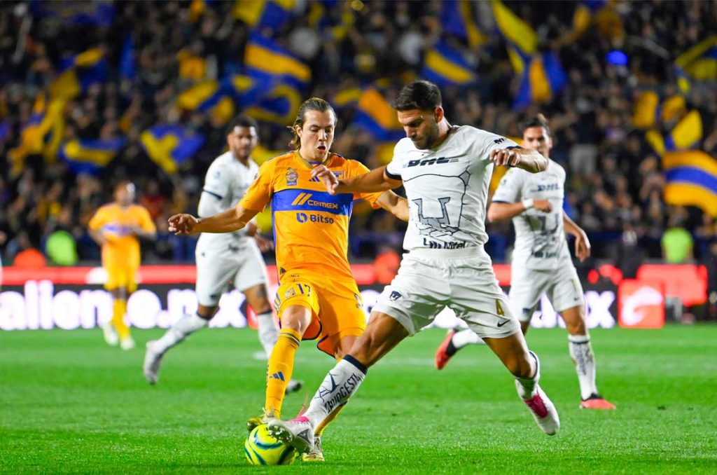 Pumas vs Tigres juegan la Jornada 6 del torneo Apertura 2024 dentro de la Liga MX