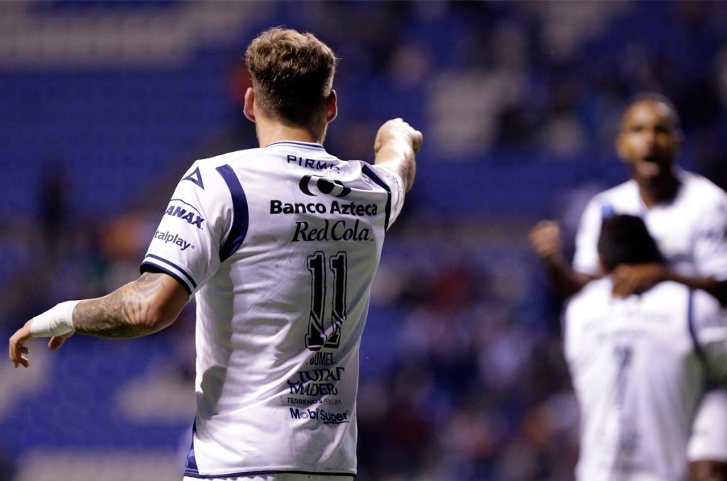 Emiliano Gómez ya se estrenó como goleador de la Franja del Puebla donde quiere ser figura