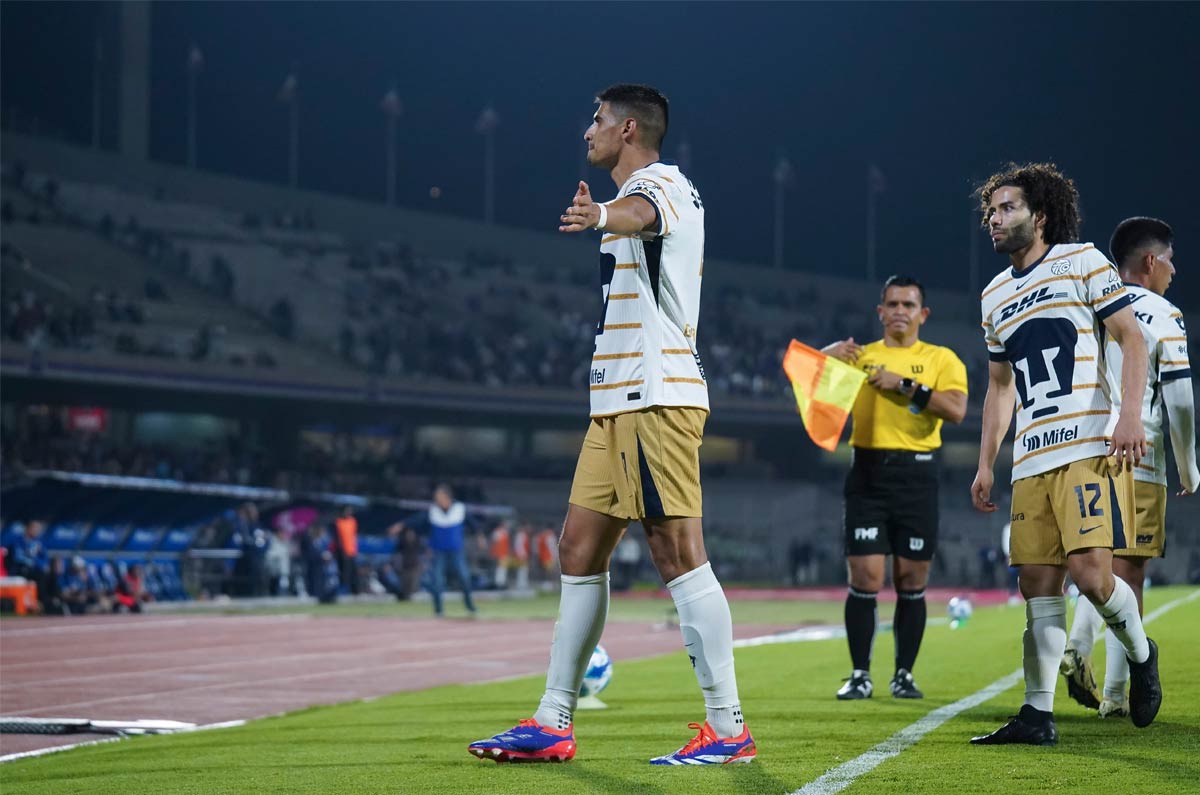 Pumas logra triunfo y oxígeno para Gustavo Lema vs Puebla