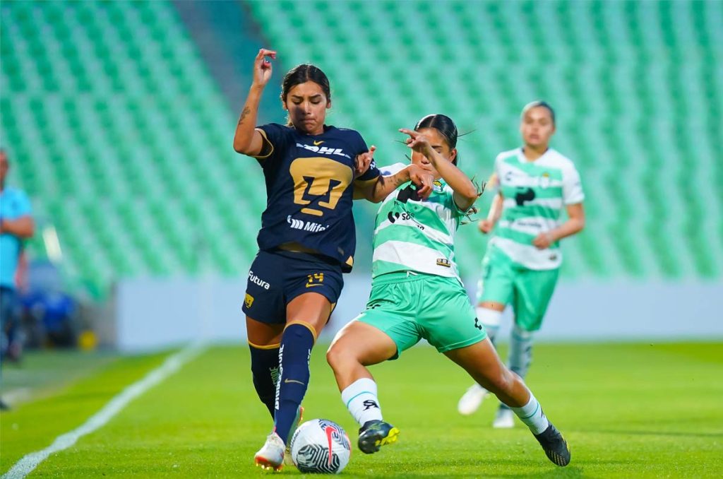 Santos Laguna vs Pumas juegan la Jornada 13 del torneo Apertura 2024 dentro de la Liga MX Femenil
