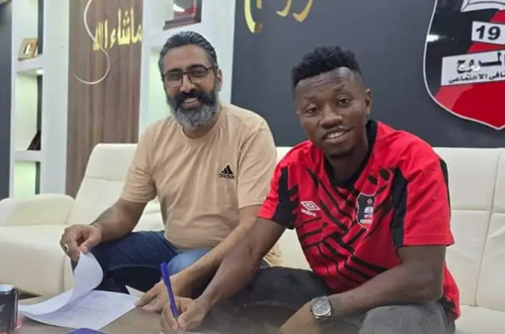 Clifford Aboagye ha tenido que llegar al futbol de Libia para poder seguir su carrera