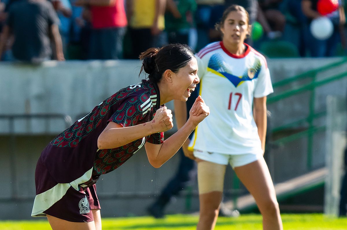 México Femenil rompe racha de 6 partidos sin ganar con goleada a Venezuela