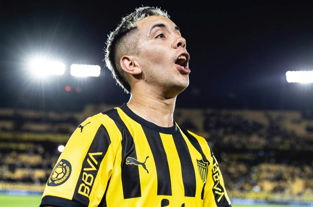 Leo Fernández, figura actual del Peñarol en Uruguay y Copa Libertadores