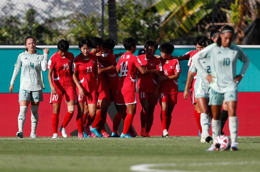 México es goleado vs Corea del Norte en debut del Mundial Femenino Sub-17