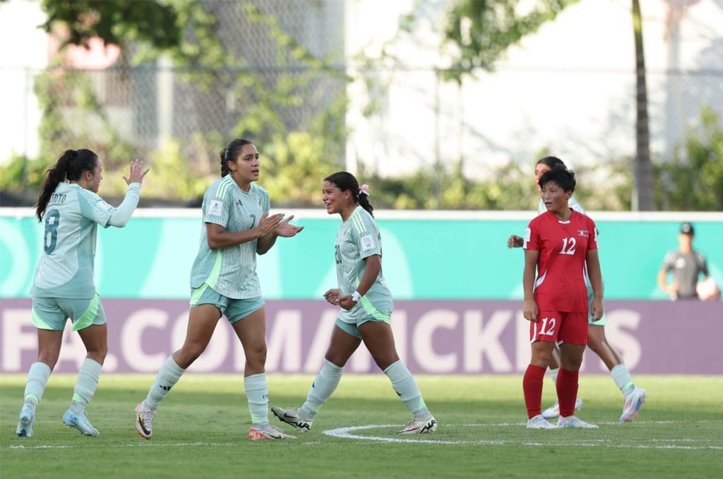 México se enfrenta ante Inglaterra en el Mundial Femenino Sub-17 2024 de República Dominicana