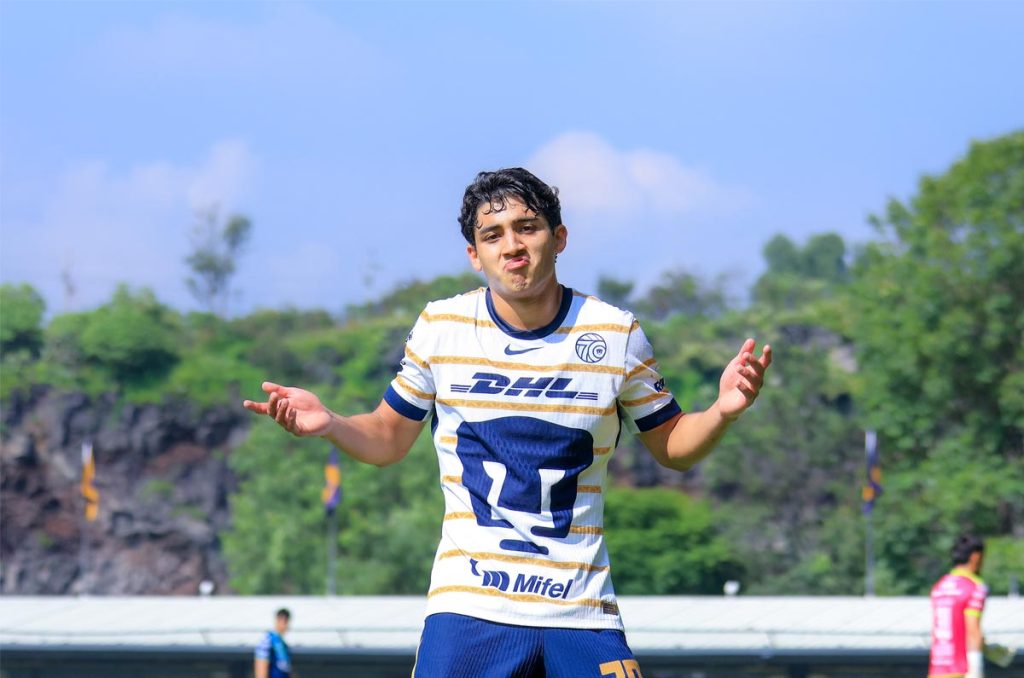 Santiago López pide ser el delantero titular de los Pumas de la UNAM