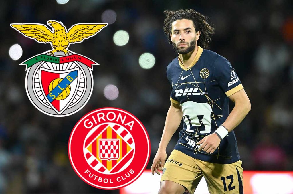 Chino Huerta es colocado en Benfica y Girona; puede irse gratis