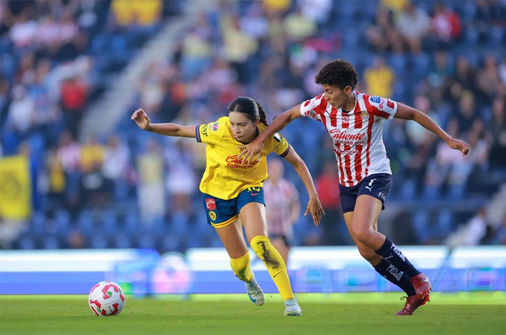 Chivas vs América juegan los Cuartos de Final del torneo Apertura 2024 en la Liga MX Femenil