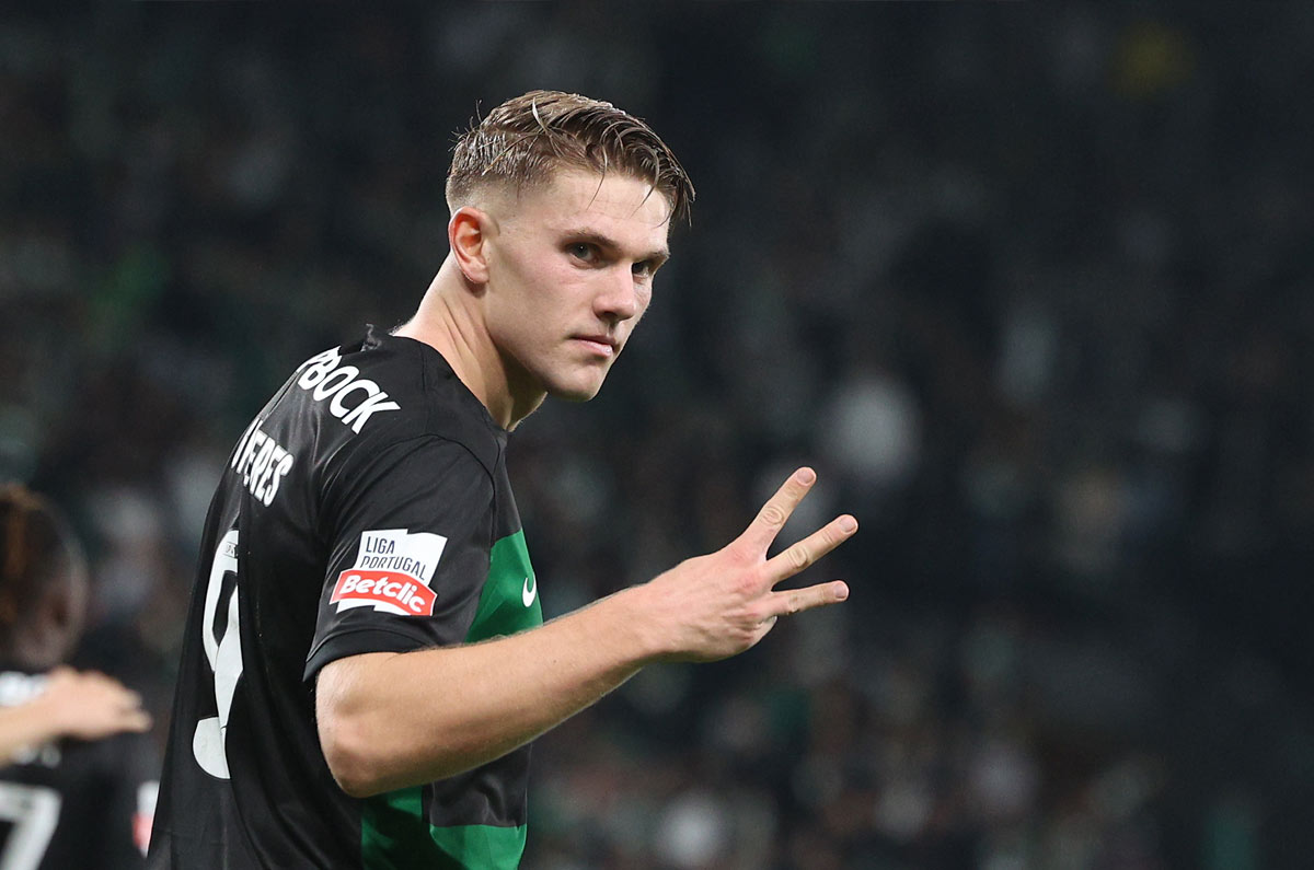 Conoce a Viktor Gyökeres, sensación sueca del Sporting de Lisboa