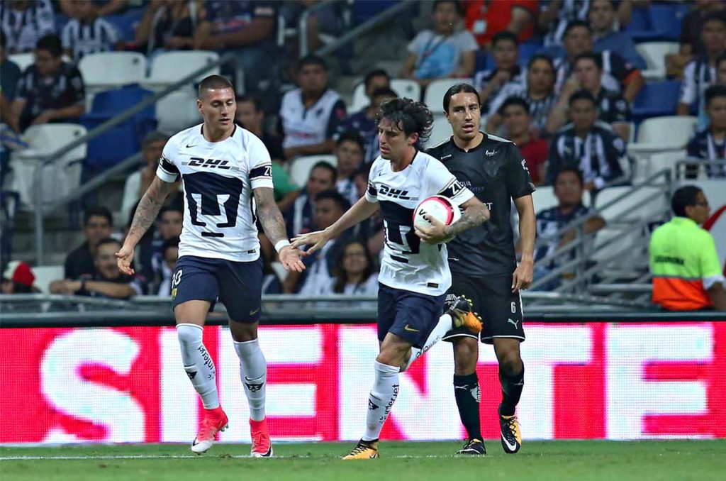 Los únicos Pumas que han anotado al Monterrey en el BBVA