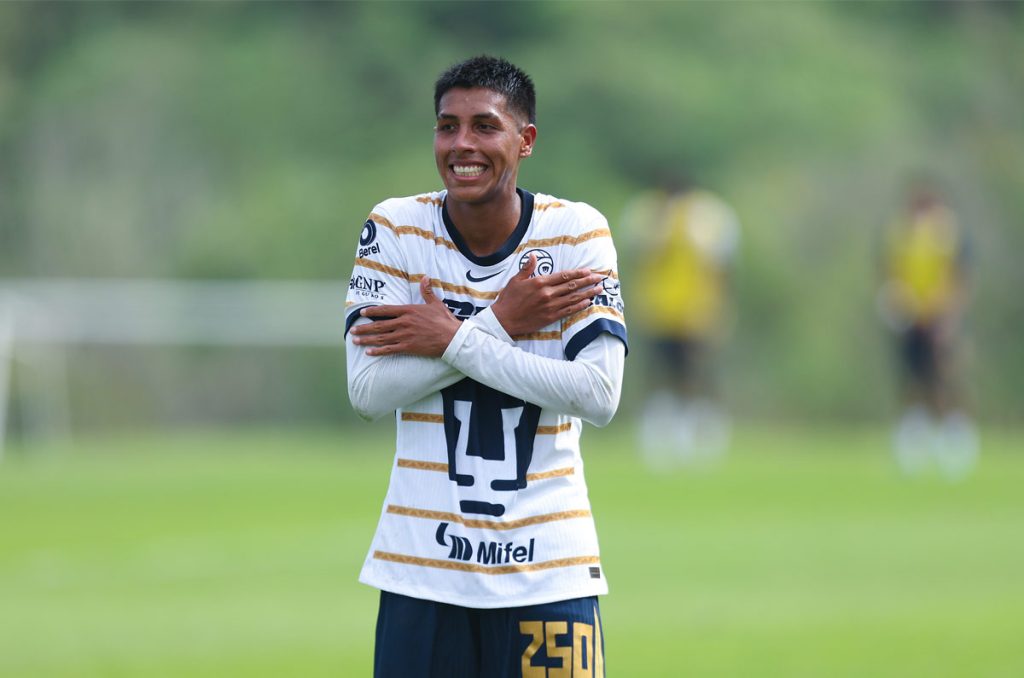 Misael Torres y sus tres goles han destacado en Pumas