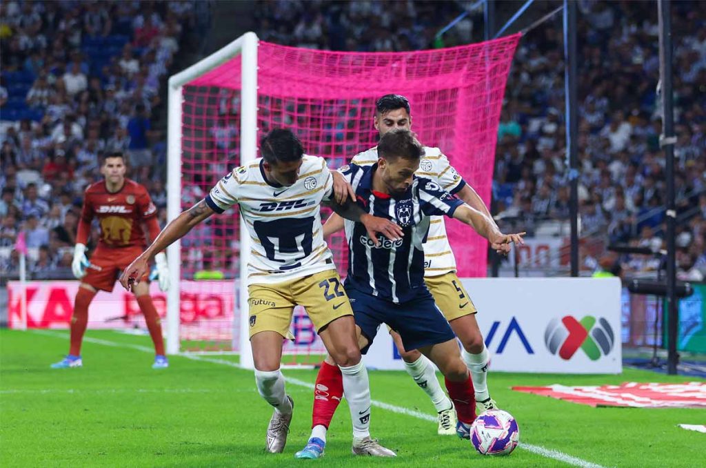 Monterrey vs Pumas juegan la ida de los Cuartos de Final en el torneo Apertura 2024 de la Liga MX