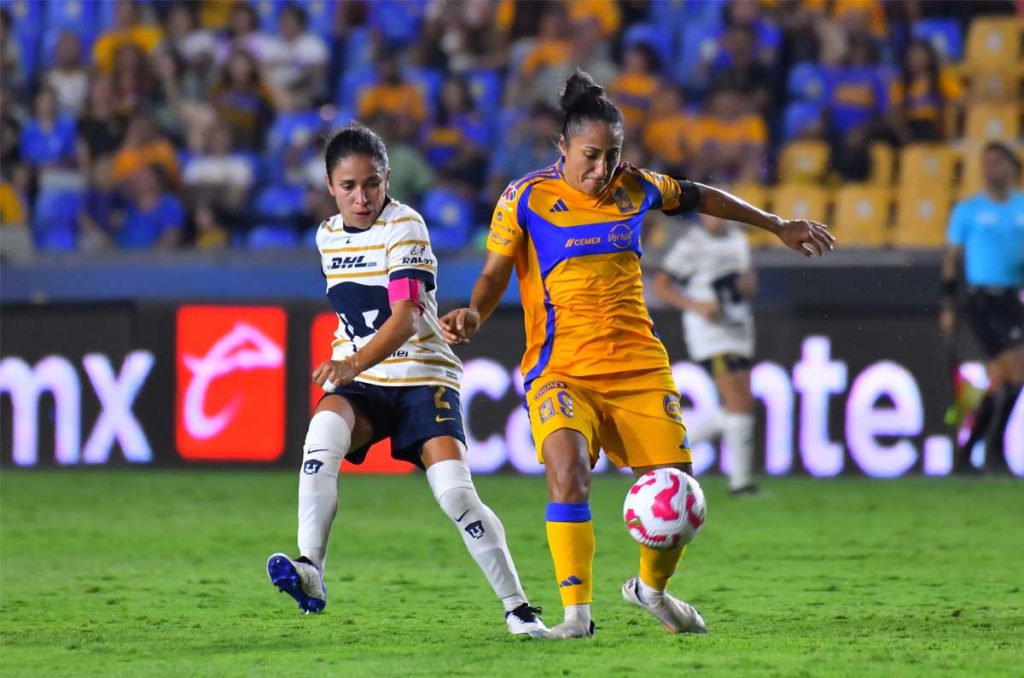Pumas vs Tigres juegan los Cuartos de Final del torneo Apertura 2024 en la Liga MX Femenil